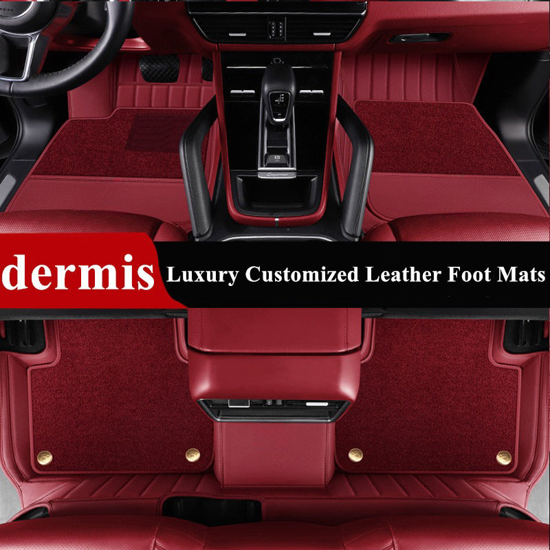 Carvigor Customized Premium Luxury Leather Car Mats