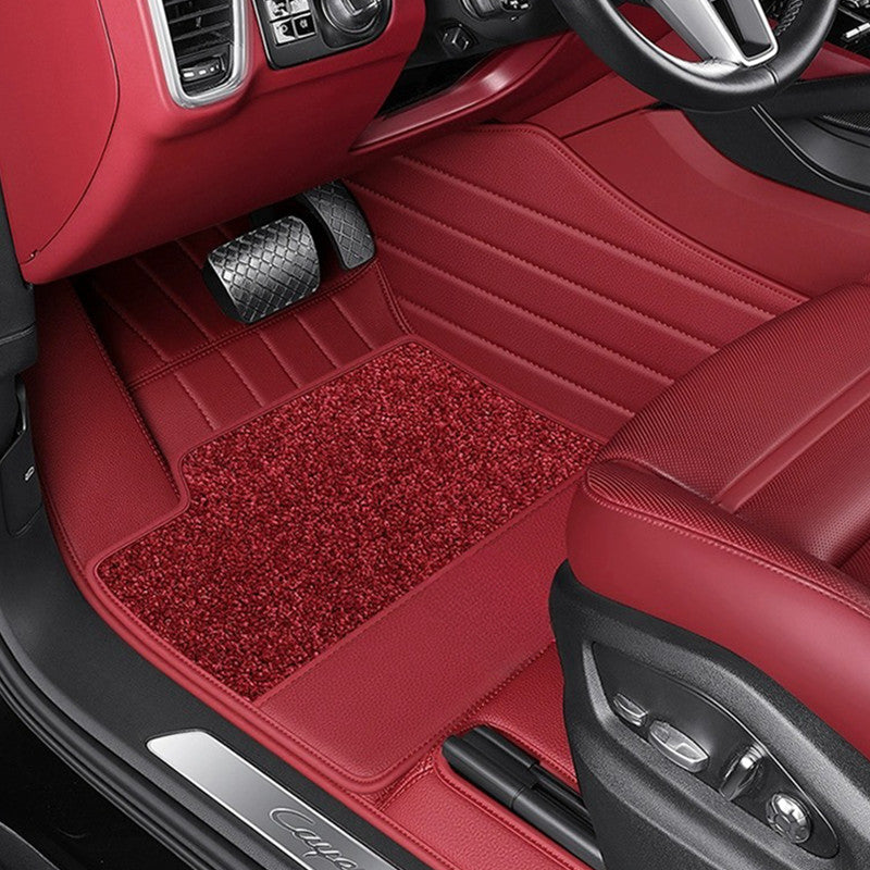 Carvigor Customized Premium Luxury Leather Car Mats