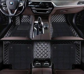 Carvigor Diamond Double Layer Luxury Car Mats Set