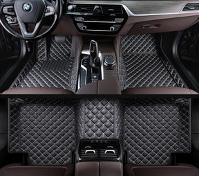 Carvigor Diamond Stitching Custom Luxury Car Mats Set
