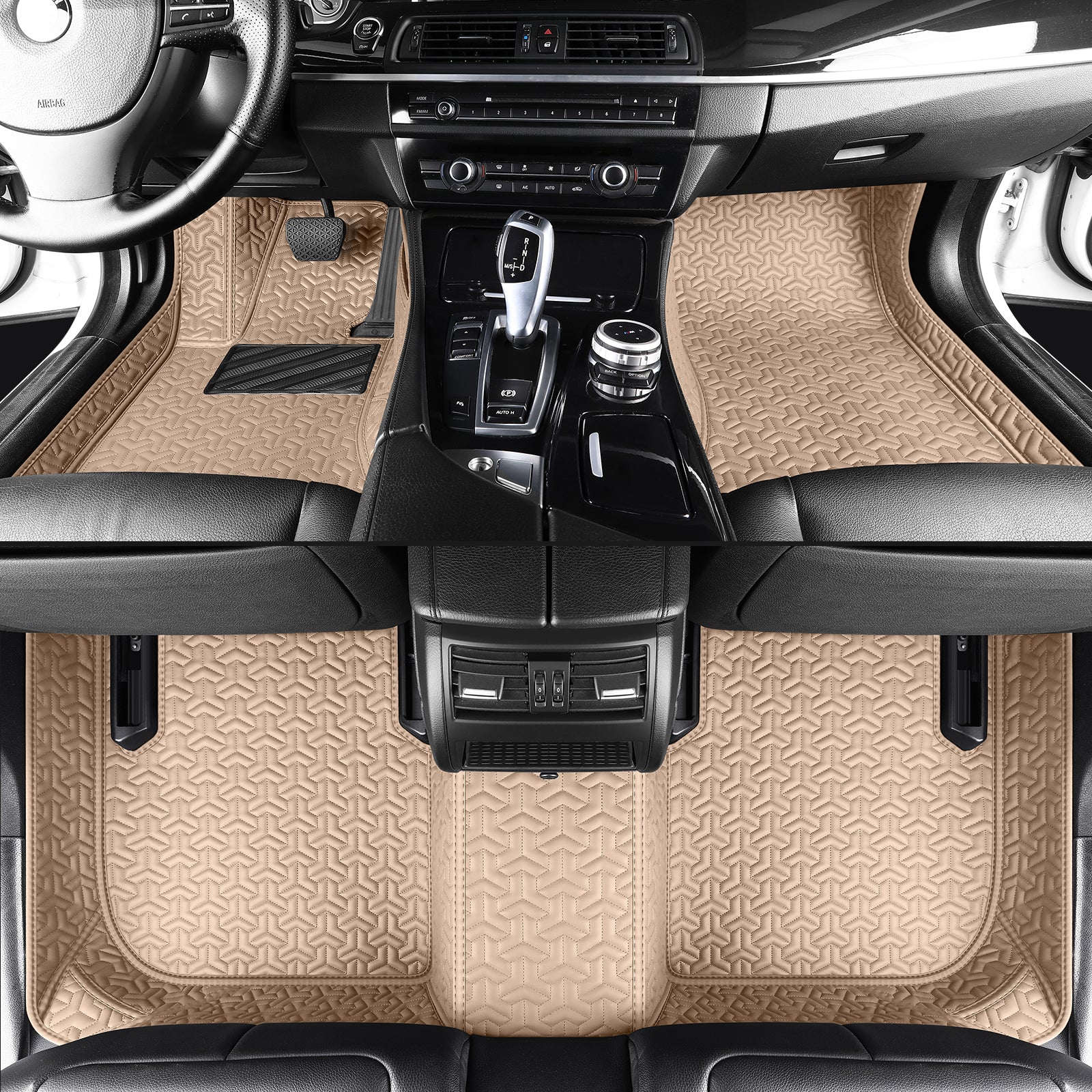 Carvigor New Stitching Custom Luxury Car Mats Set