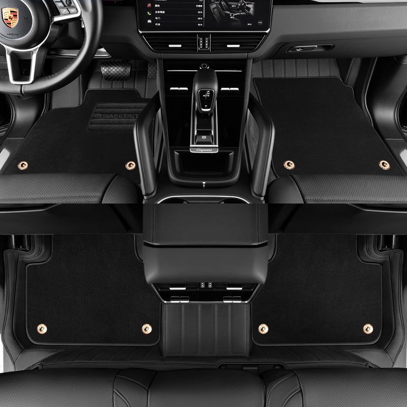 Carvigor Customized Premium Luxury Leather Car Mats