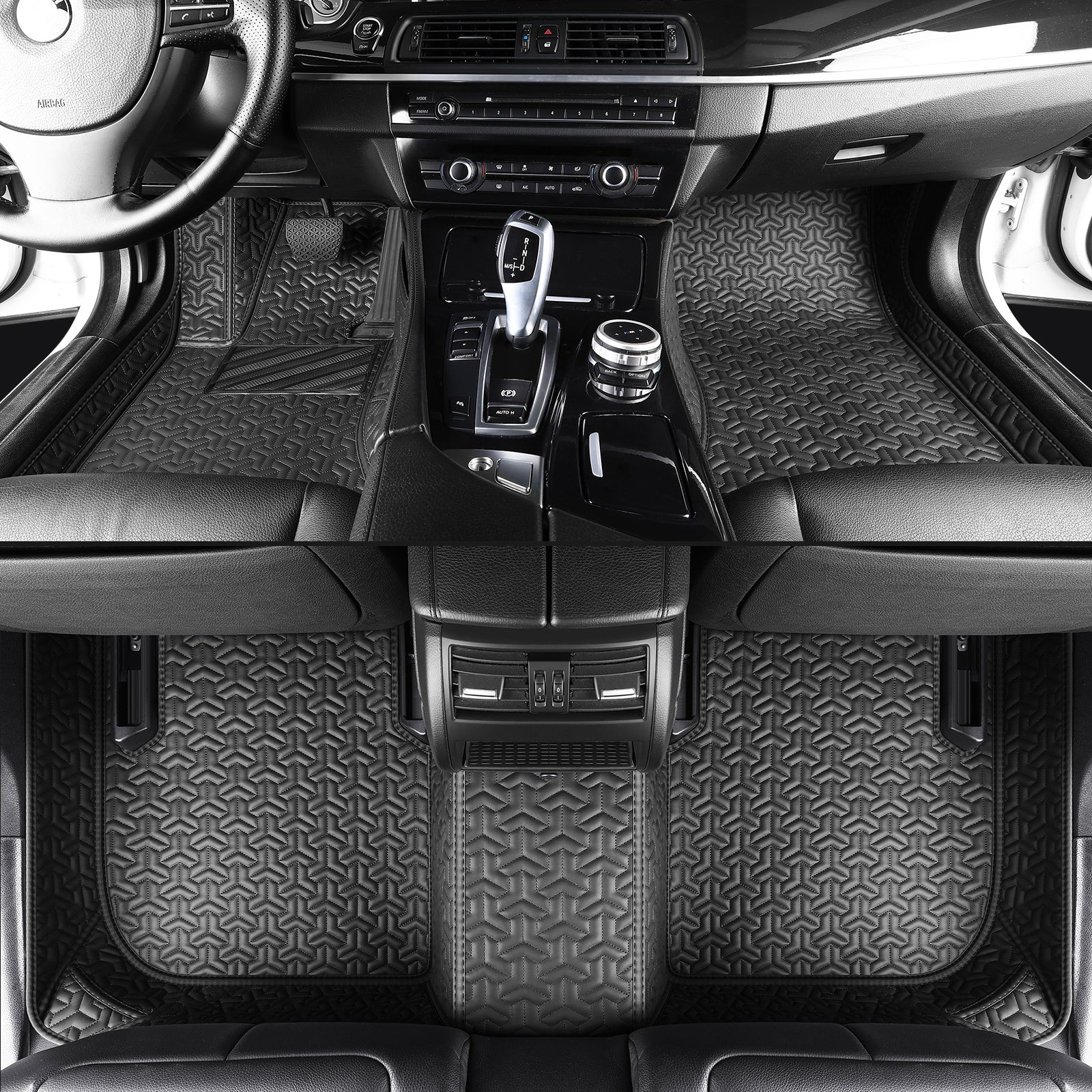 Carvigor New Stitching Custom Luxury Car Mats Set