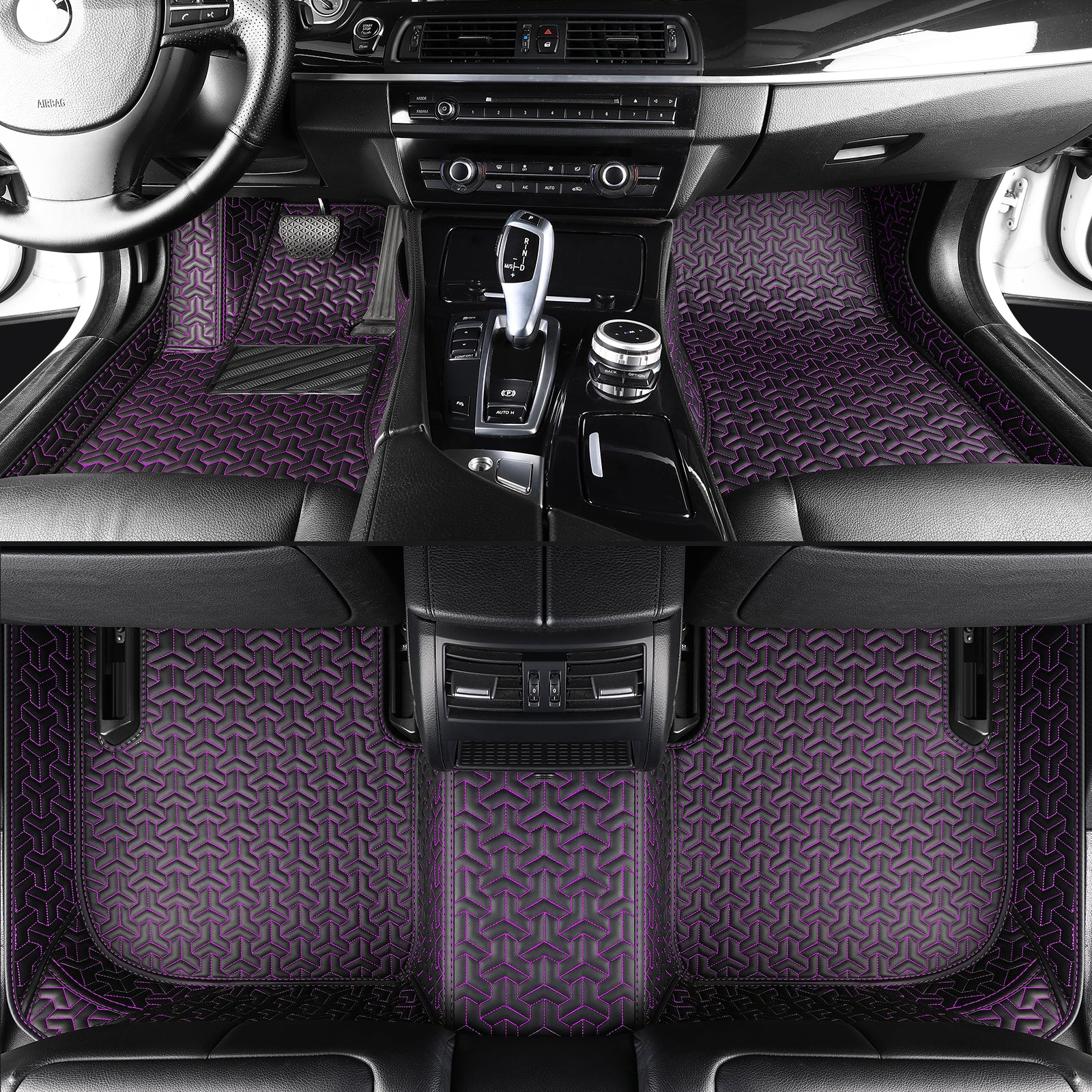 Carvigor New Stitching Custom Luxury Car Mats Set