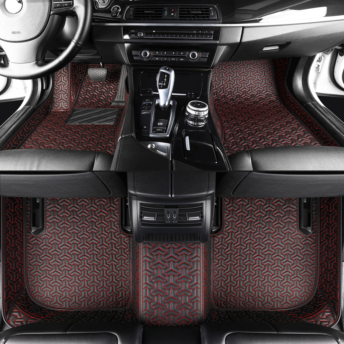 Carvigor New Stitching Custom Luxury Car Mats Set