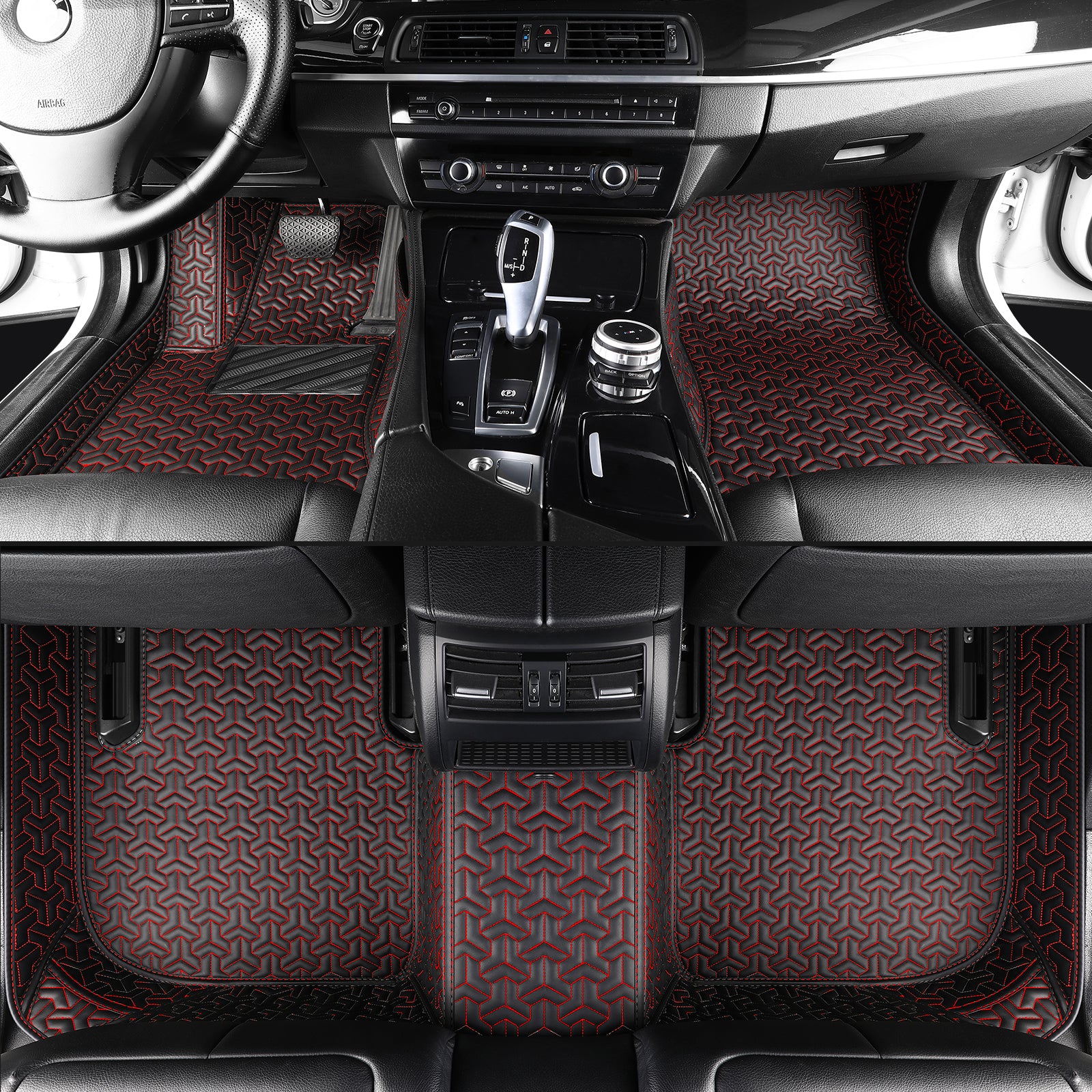 Carvigor New Stitching Custom Luxury Car Mats Set
