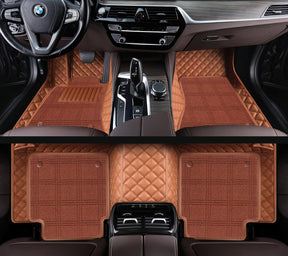 Carvigor Diamond Double Layer Luxury Car Mats Set