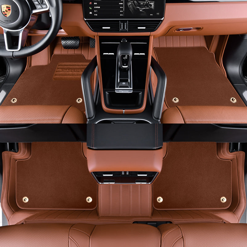 Carvigor Customized Premium Luxury Leather Car Mats