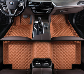 Carvigor Diamond Stitching Custom Luxury Car Mats Set