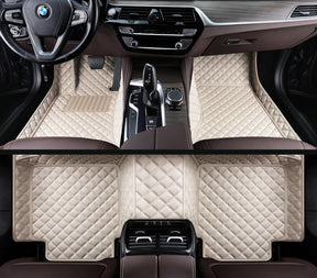 Carvigor Diamond Stitching Custom Luxury Car Mats Set