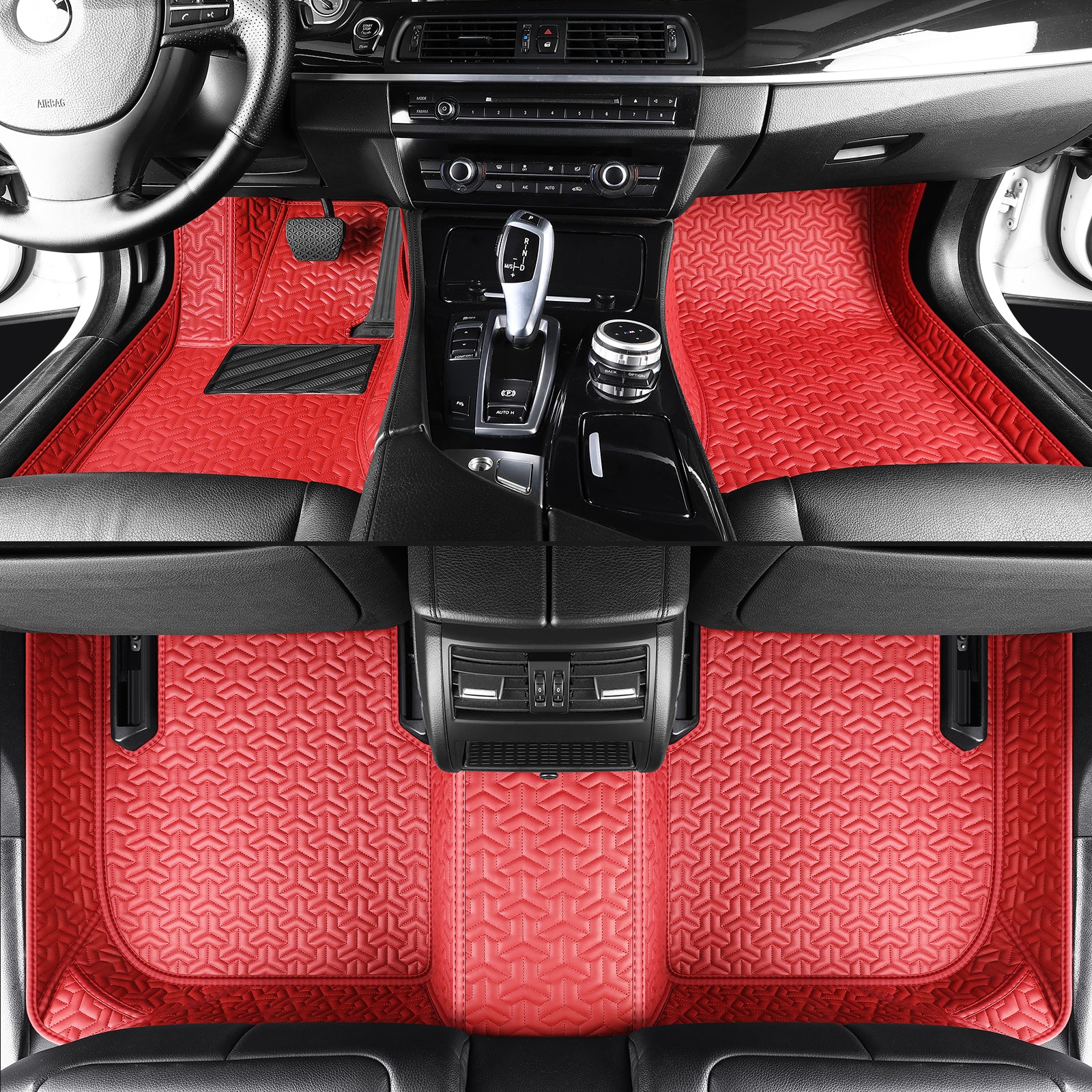 Carvigor New Stitching Custom Luxury Car Mats Set
